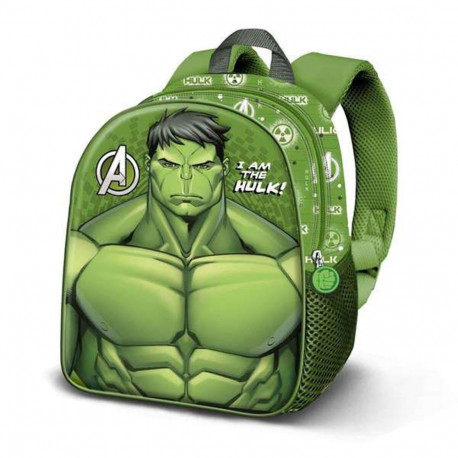 School Bag Hulk Green