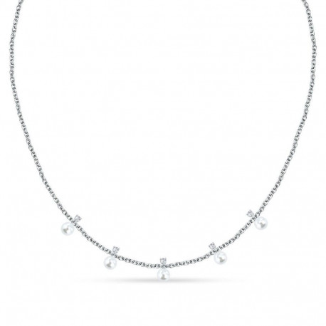 Naiste Kaelakee Morellato SAWM03 Hõbedane