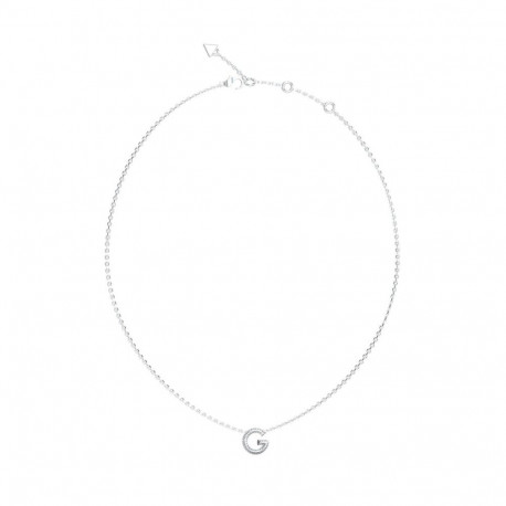 Naiste Kaelakee Guess JUBN05441JWRHT-U Hõbedane