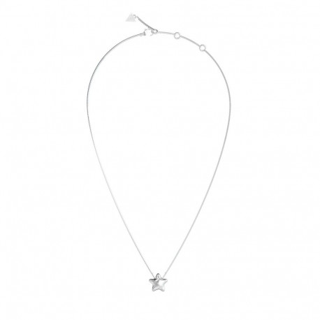 Naiste Kaelakee Guess JUBN05545JWRHT-U Hõbedane