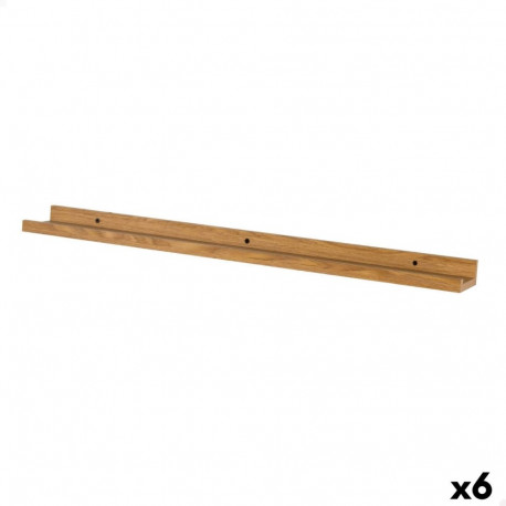 Shelve Max Home MDF Wood 80 X 4 X 10 CM (6 Units)