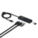 USB-jaotur Startech H5C4A-USB-HUB-2 Must