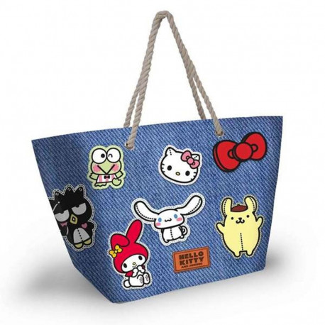 Beach Bag Hello Kitty Blue