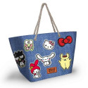 Beach Bag Hello Kitty Blue