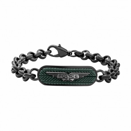 Men's Bracelet Police PJ26401BSULGR Stainless steel 19 cm