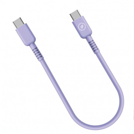 USB-C - USB-C Kaabel Muvit for Change Lavendel 0,2 m