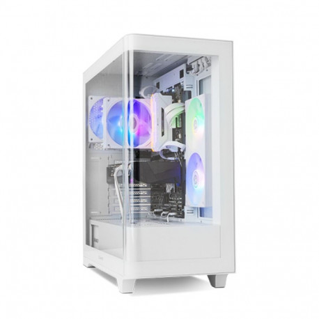 ATX Semi-tower Box Nox-Xtreme NXHUMMERETHERWH White Black