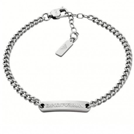 Men's Bracelet Emporio Armani EGS3189040 Silver