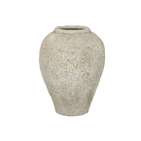 Vase Home ESPRIT Grey Terracotta 40 x 40 x 55 cm