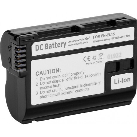 Eneride aku E (Nikon EN-EL15, 1600mAh)