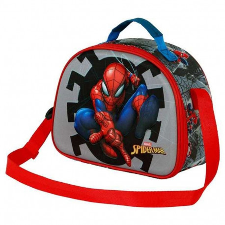 snack bag Spider-Man Grey 20 x 26 x 10 cm