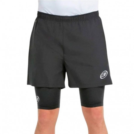Meeste Lühikesed Spordipüksid Bullpadel Meta Must Padel
