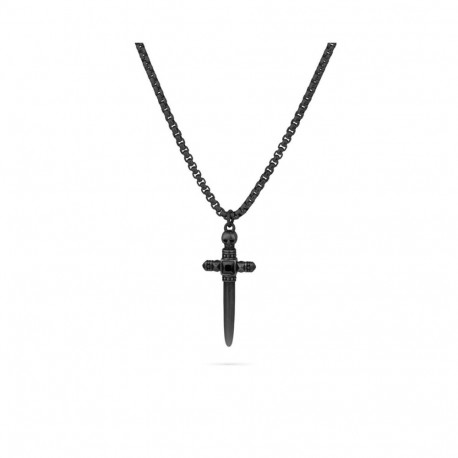 Men's Necklace Radiant RH000189 Black