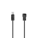 USB Cable Hama 00200620 Black Male Plug/Socket