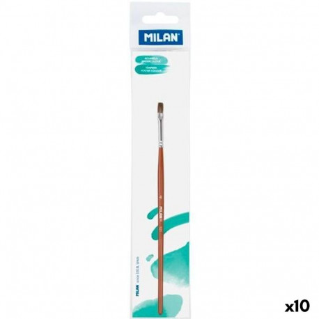 Pintsel Milan Nº 4 Pruun Puit (10 Ühikut)
