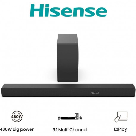 Soundbar Hisense HS3100     480W Black 480 W