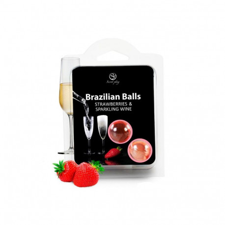 Libesti Secret Play Maasikas Maasika šampanja 4 ml 2 Tükid, osad