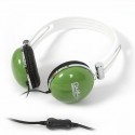 Omega Freestyle kõrvaklapid + mikrofon FH0900, roheline