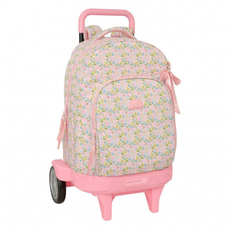 School Rucksack with Wheels Vicky Martín Berrocal Multicolour 33 x 45 x 22 cm