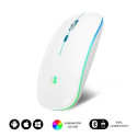 Wireless Bluetooth Mouse Subblim SUBMO-LDFLAT2 White 1600 dpi