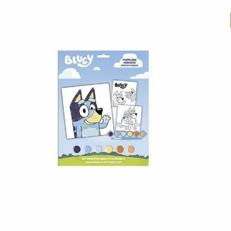 Värvimis- ja värvimäng Bluey