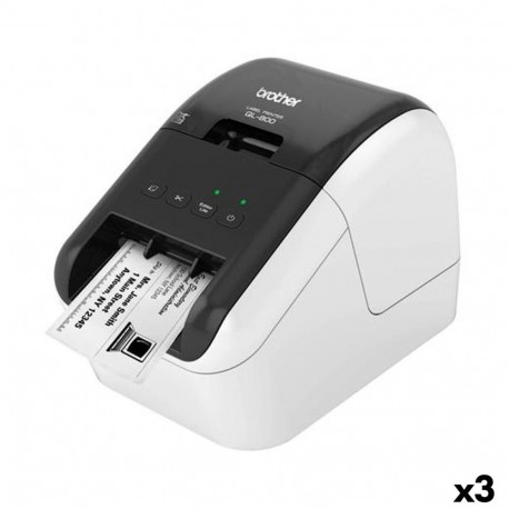 Thermal Printer Brother QL800 Black (3 Units)