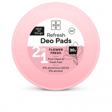 Deodorant Deodea DEO PADS Flower Fresh (30 Units)