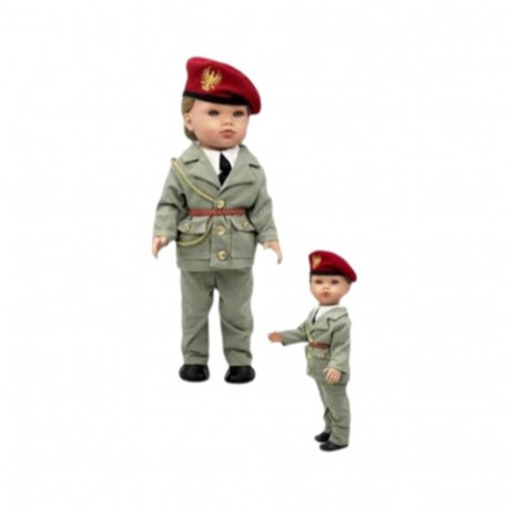 Doll Antonio Juan Leonor Militar 45 cm