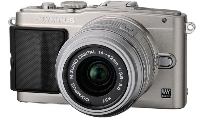 Olympus PEN Lite E-PL5 + 14-42mm II Kit, silver