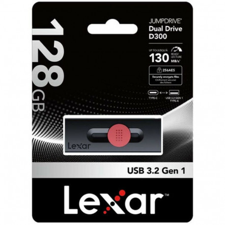 USB-pulk Lexar LJDD300128G-BNBNG