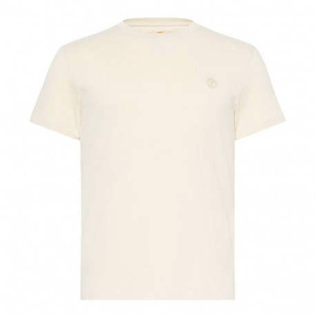 Men’s Short Sleeve T-Shirt Timberland Dunstan River Beige