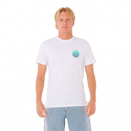 Lühikeste varrukatega T-särk, meeste Rip Curl Passage Tee Valge - L