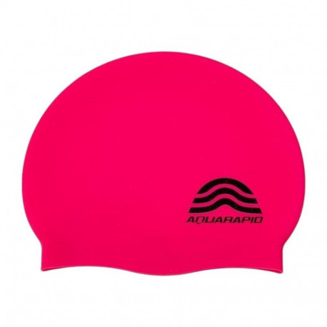 Swimming Cap Aquarapid Lhair Fuchsia Silicone