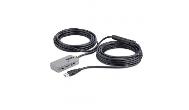 USB-jaotur Startech U01043-USB-EXTENDER Must Hõbedane