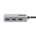 USB-jaotur Startech U01043-USB-EXTENDER Must Hõbedane