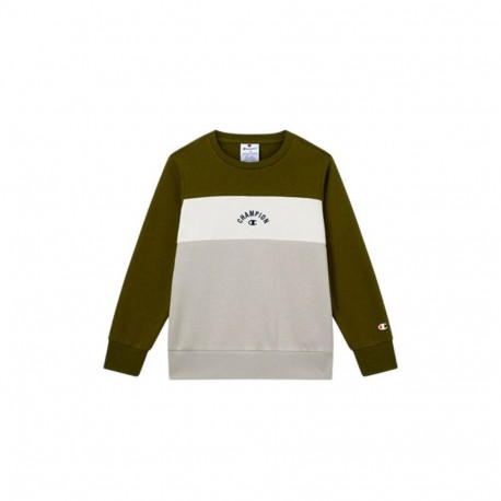 Children’s Sweatshirt without Hood Champion Icons Plus Green Olive - 13-14 Years