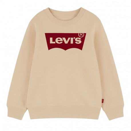 Children’s Sweatshirt without Hood Levi's Batwing Crewneck White
