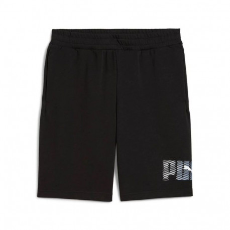 Men's Sports Shorts Puma Essentials Logo Lab Black - XL