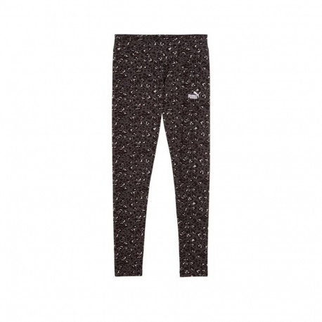 Long Sports Trousers Puma Essentials Graphic Animal A Black Lady - M