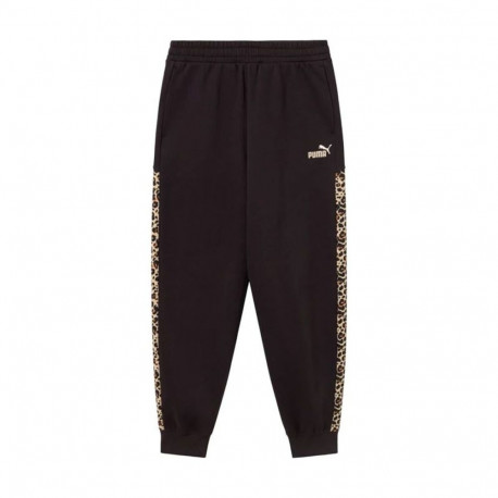 Long Sports Trousers Puma Ess Graphic Animal Black Lady - M