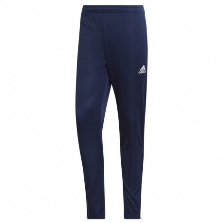 Football Training Trousers for Adults Adidas Entrada22 Dark blue Men - XS