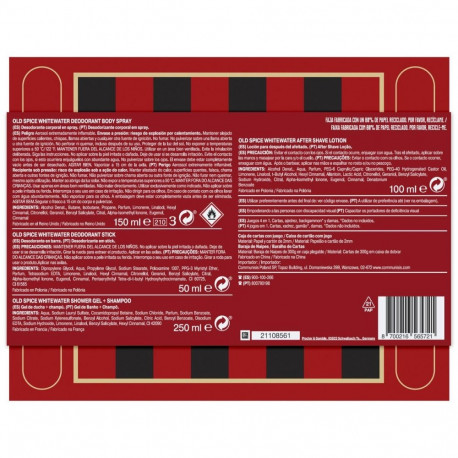 Shower Gel Old Spice WHITEWATER 4 Pieces