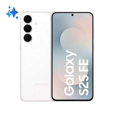 Smartphone Samsung Galaxy S25 FE 8 GB RAM 128 GB White 6,7"