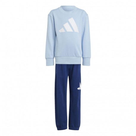 Children’s Tracksuit Adidas Lk Big Logo French Terry Jog Blue