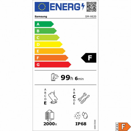 Tahvelarvuti Samsung SM-X620NZAREUB 8 GB RAM 128 GB Hall