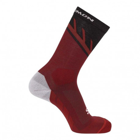 Sports Socks Salomon Speedcross Crew Red