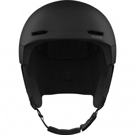 Ski Helmet Salomon Husk Jr Black Children's Unisex