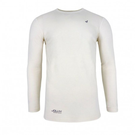 Men’s Thermal T-shirt Joluvi Merino Base White - L