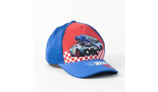 Child Cap Hot Wheels Blue