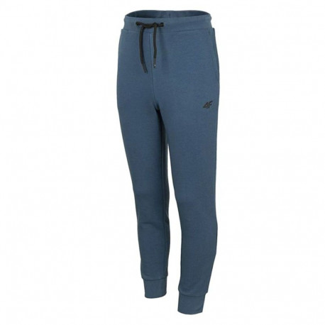 Children's Tracksuit Bottoms 4F Steel Blue - 10-11 Years